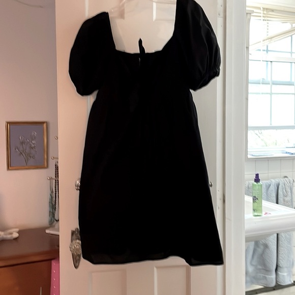 Wild Table (from Urban Outfitters) black mini dress - Picture 1 of 3